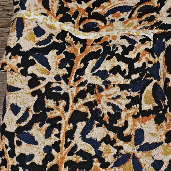Free People Wild Nights Boho Animal Trim Floral Maxi Duster SZ S - Picture 11 of 14